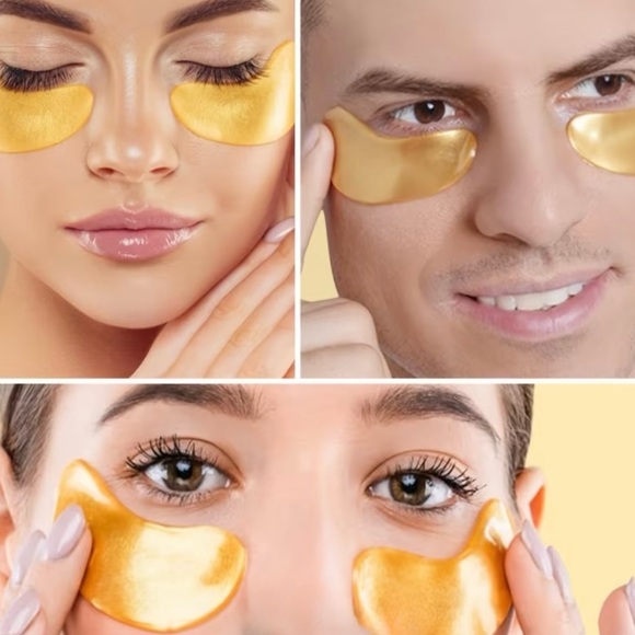 🏆👀 Luxurious Golden Crystal Collagen Eye Mask (Firm, Brighten, Fade Lines) - Picture 5 of 8